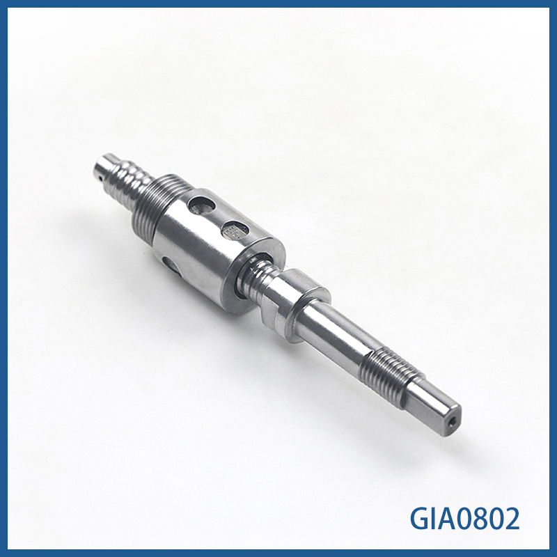直径8mm 导程2mm WKT研磨精密微型滚珠丝杆 GIA00802  非标定制 精度C3 C5 